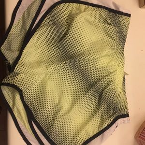Nike shorts, size M, great yellow and grey-ish